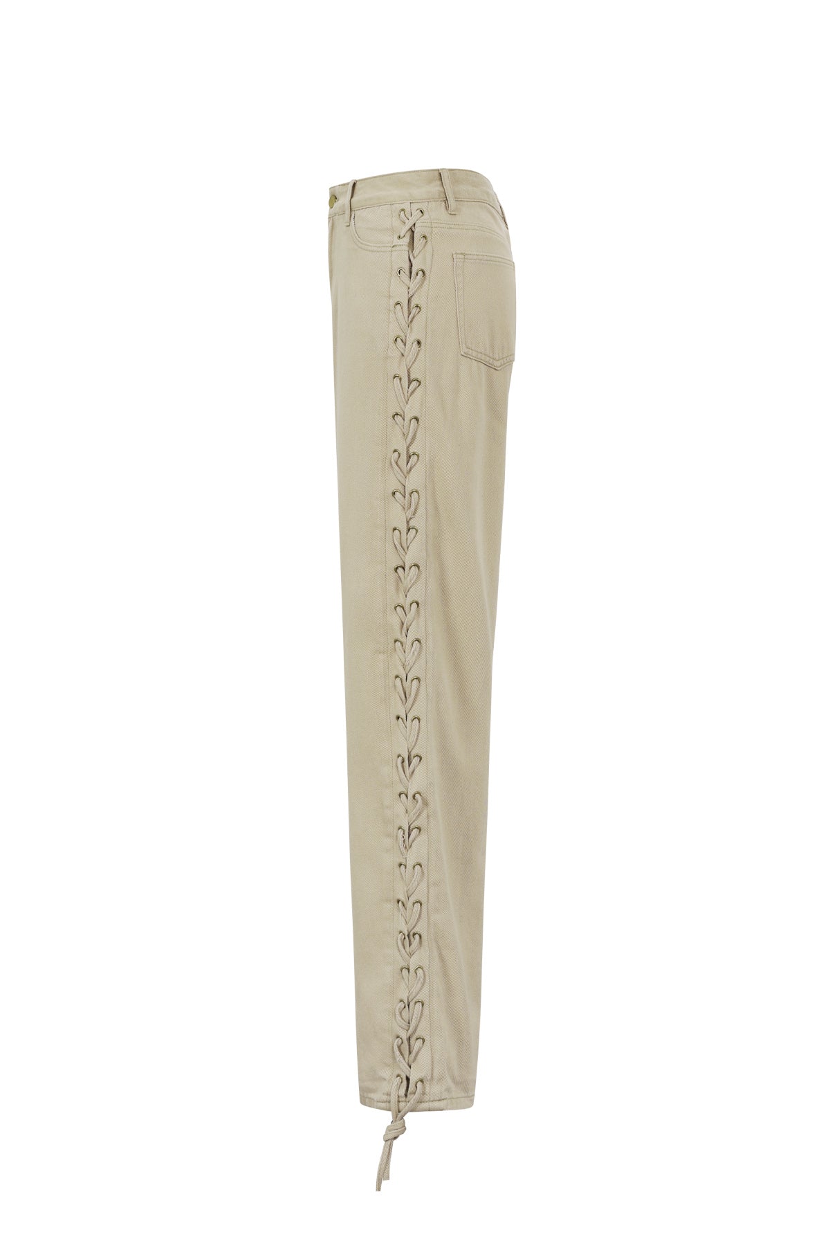 Laced Up Jeans