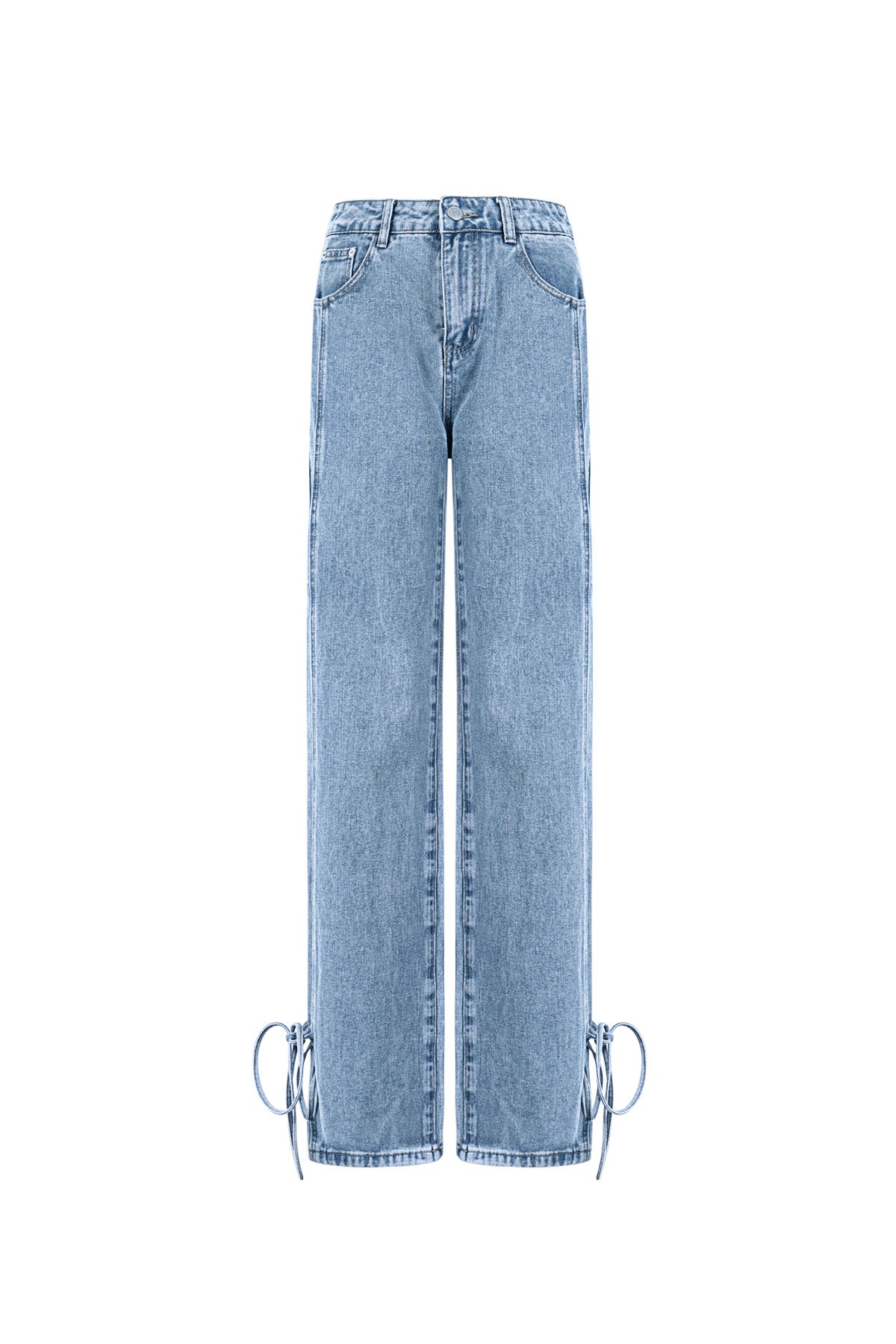 Jeans bossy bow