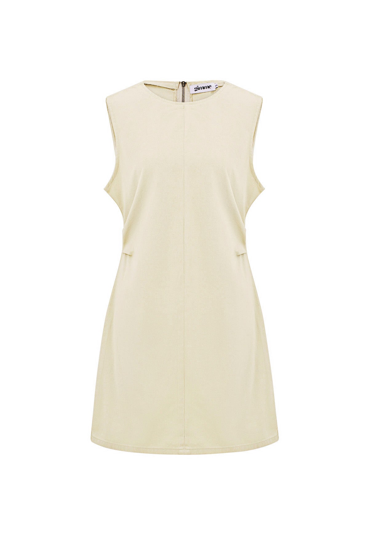 Cotton Vrouwen Mini Jurk Mouwloos Bodycon