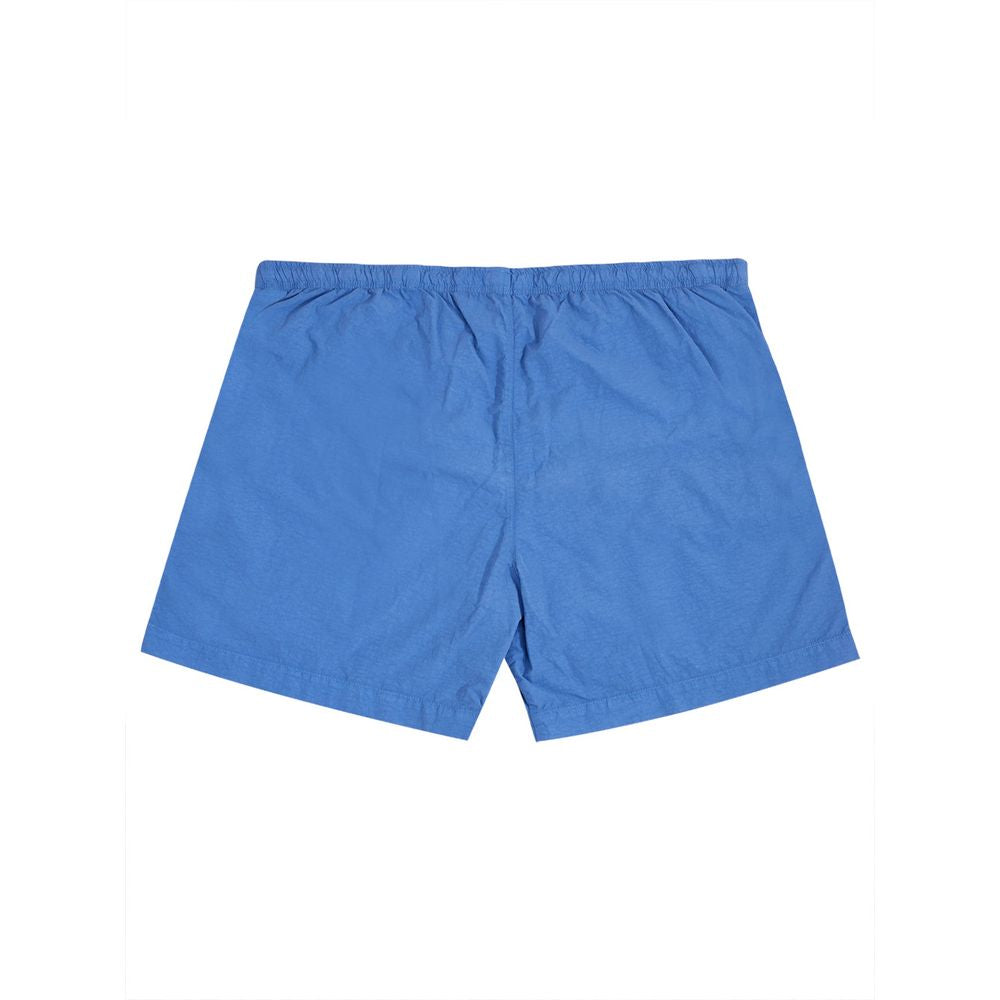 Blue Polyamide Swim Shorts