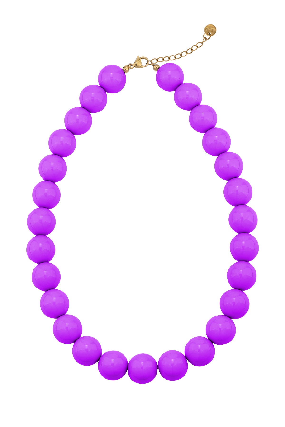 Ketting met grote kralen