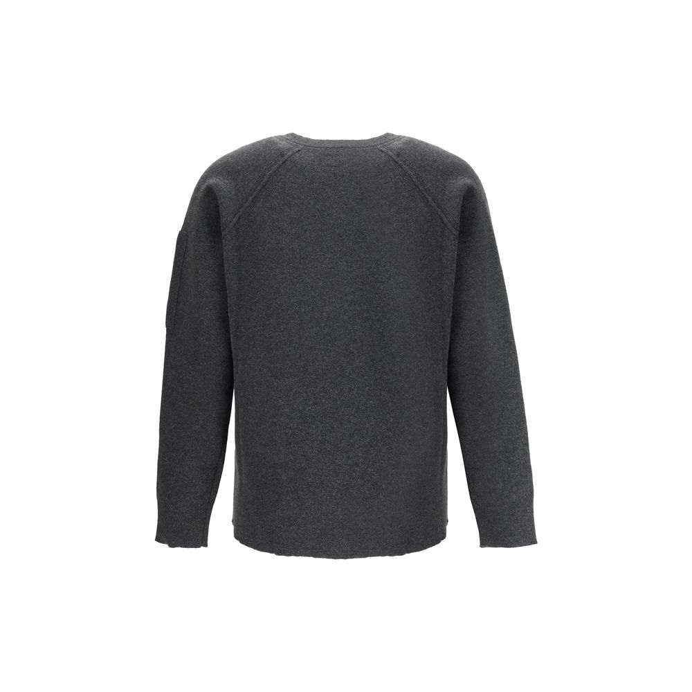 Gray Wool Sweatshirt
