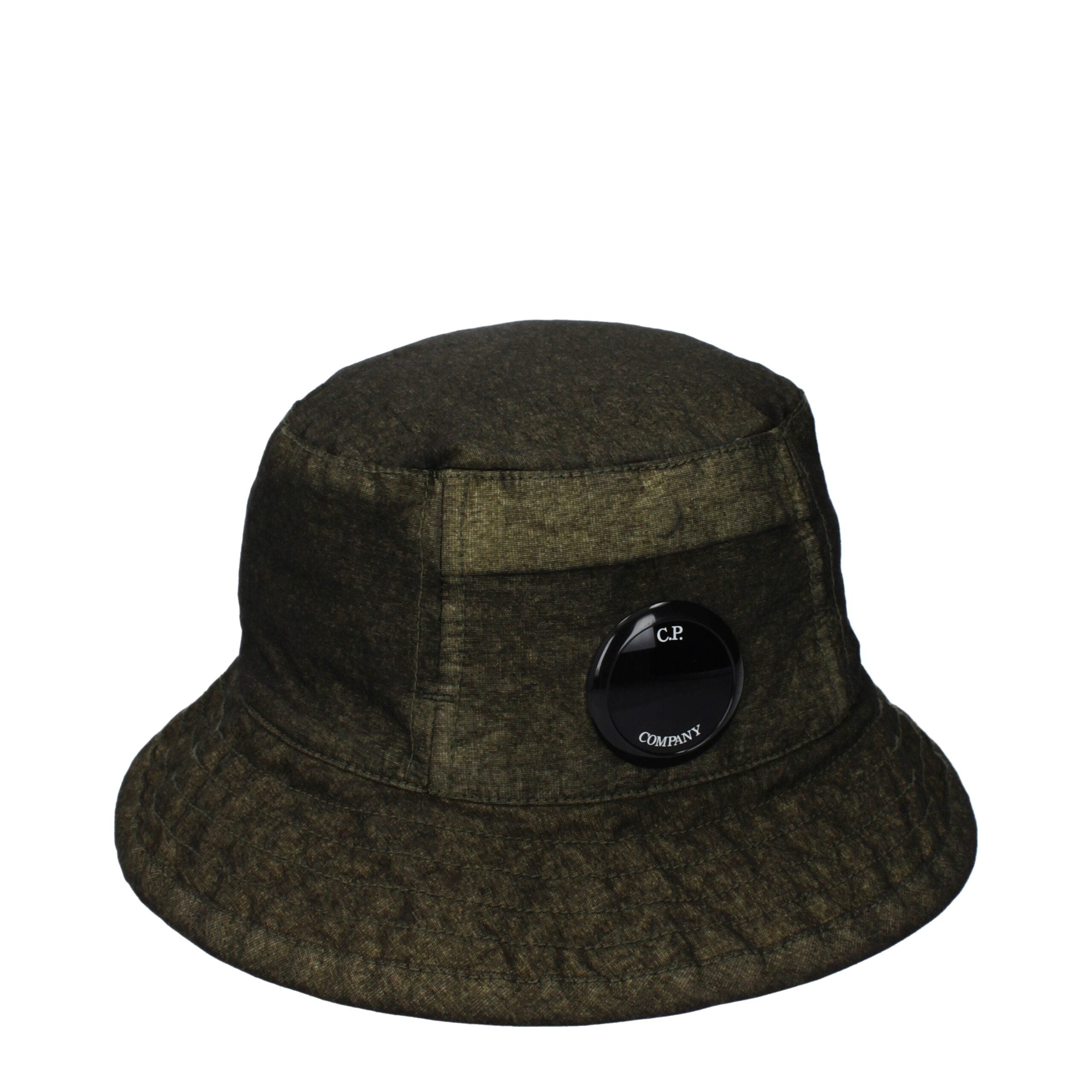 Green Polyamide Bucket Hat