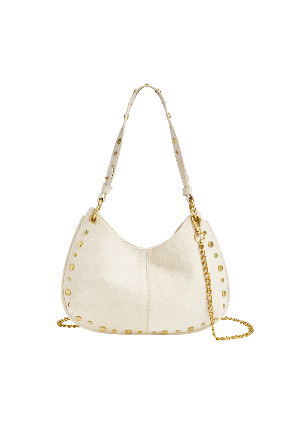 Schoudertassen Rivet Casual Suède Dagelijkse Accessoires