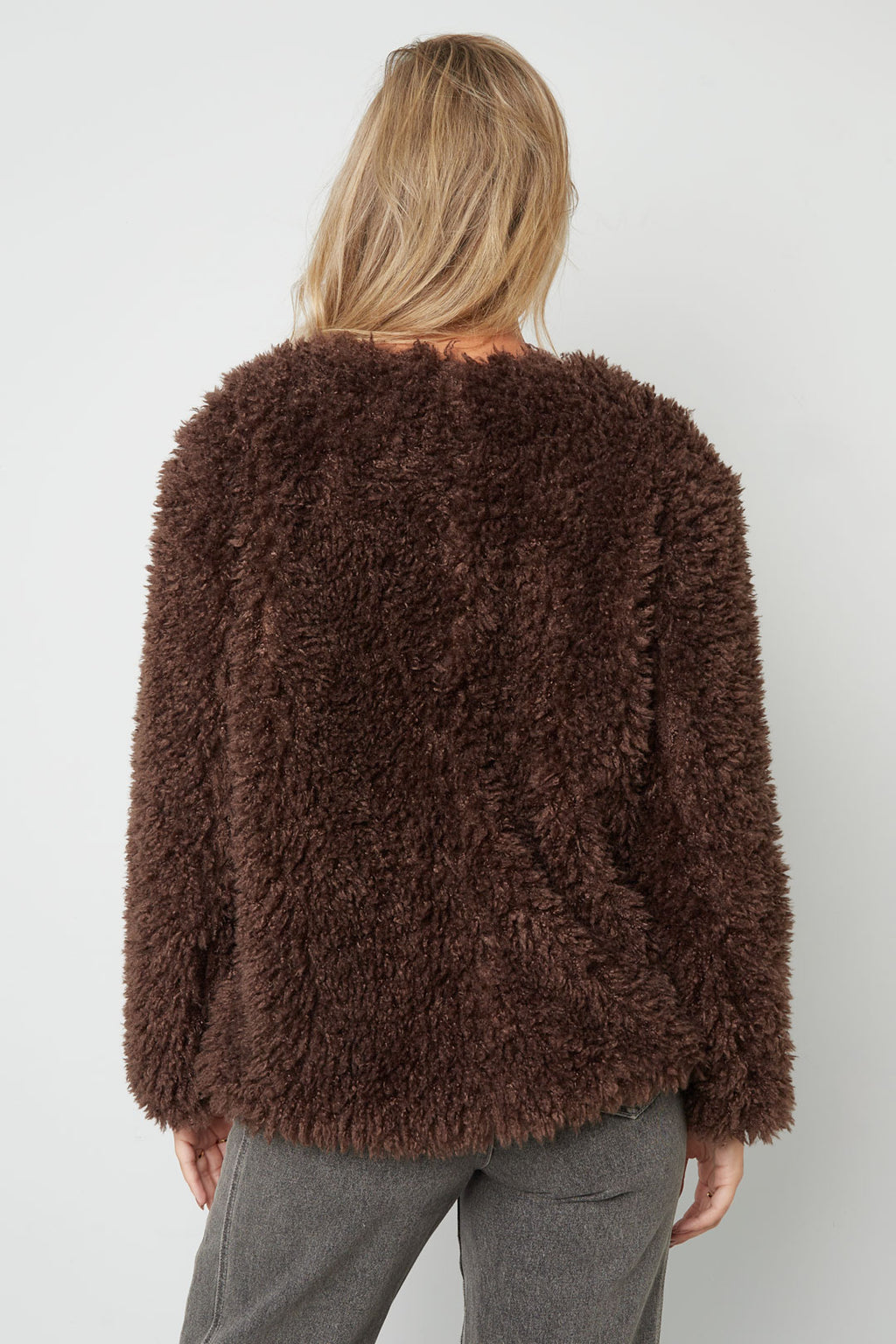 Soft fluffy coat