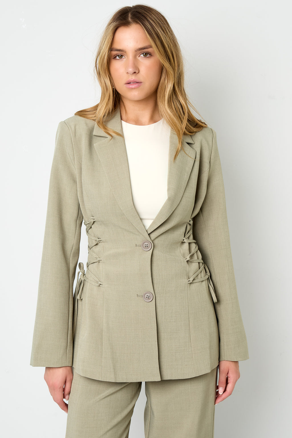 Fitted Blazer Laced