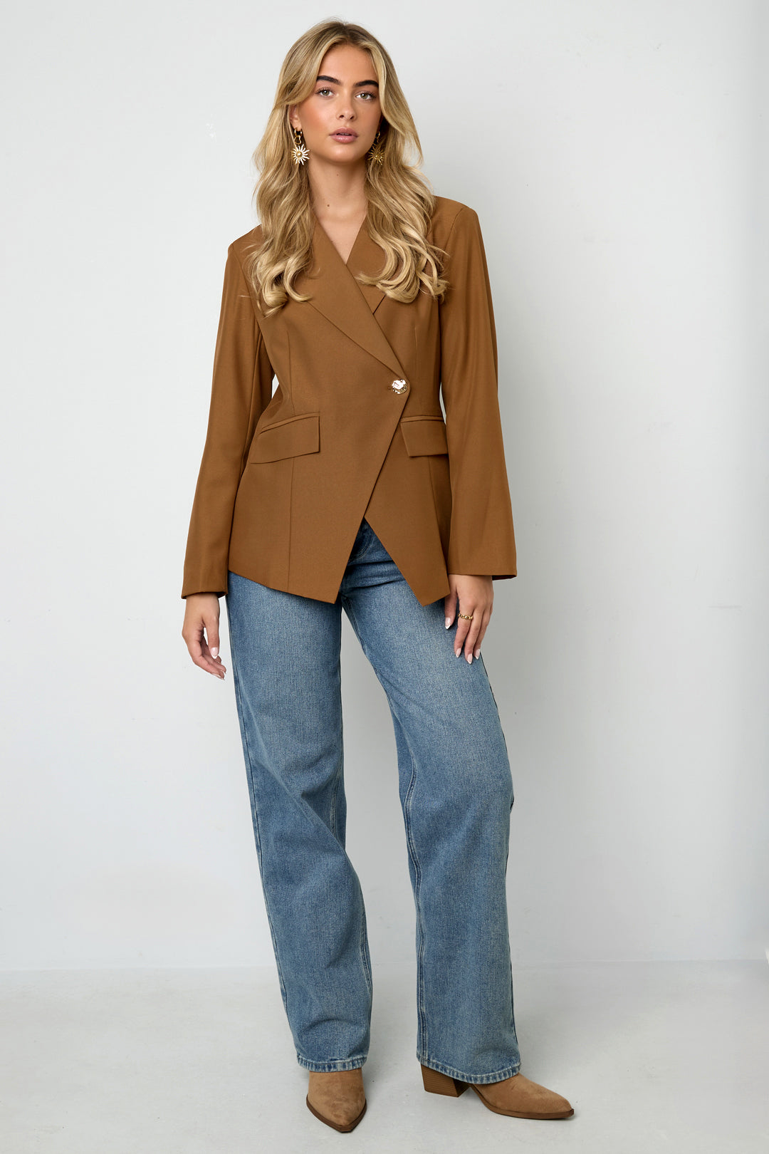 Crossed blazer